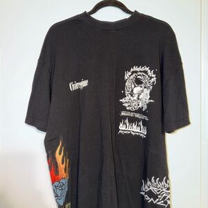 Civil Regime Black T Shirt